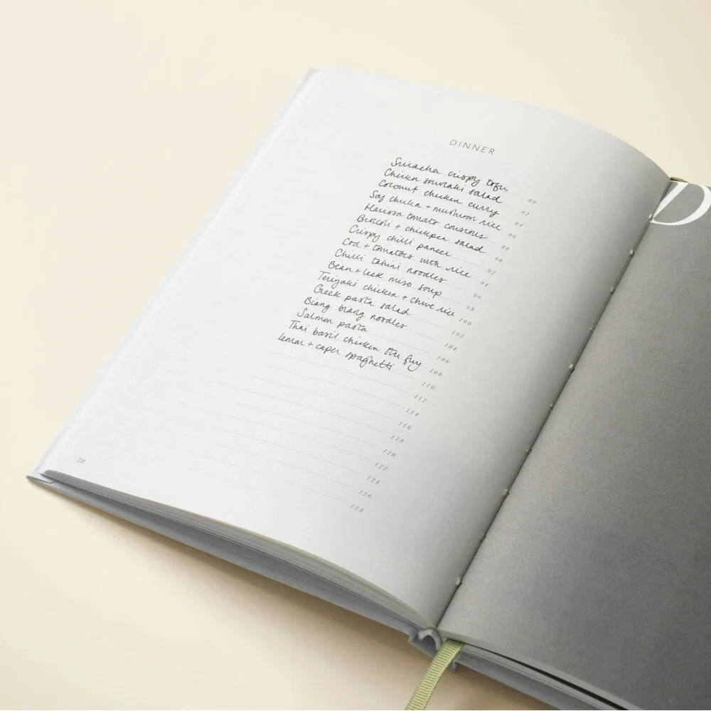 Papier Tasting Notes Scribble and Savor Recipe Journal